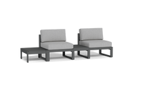 Load image into Gallery viewer, Mistral - Sofa - Pebble - Block - Silver Shade