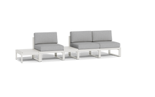 Load image into Gallery viewer, Mistral - Sofa - Sandstone - Block - Silver Shade