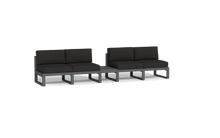 Load image into Gallery viewer, Mistral - Sofa - Pebble - Block - Patio