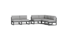Load image into Gallery viewer, Mistral - Sectional - Pebble - Block - Silver Shade