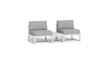 Load image into Gallery viewer, Mistral - Sofa - Sandstone - Block - Silver Shade