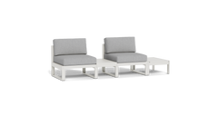 Load image into Gallery viewer, Mistral - Sofa - Sandstone - Block - Silver Shade