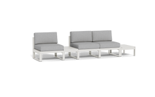 Load image into Gallery viewer, Mistral - Sofa - Sandstone - Block - Silver Shade