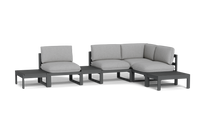 Load image into Gallery viewer, Mistral - Sectional - Pebble - Ellipse - Silver Shade
