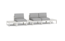 Load image into Gallery viewer, Mistral - Sofa - Sandstone - Ellipse - Silver Shade