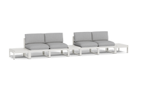 Load image into Gallery viewer, Mistral - Sofa - Sandstone - Ellipse - Silver Shade