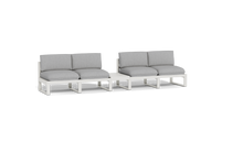 Load image into Gallery viewer, Mistral - Sofa - Sandstone - Ellipse - Silver Shade