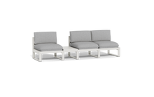 Load image into Gallery viewer, Mistral - Sofa - Sandstone - Ellipse - Silver Shade