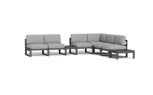 Load image into Gallery viewer, Mistral - Sectional - Pebble - Ellipse - Silver Shade