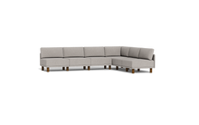 Load image into Gallery viewer, Luna - Sectional - Dream Grey - High Arms - Tall Legs