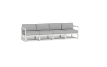 Load image into Gallery viewer, Mistral - Sofa - Sandstone - Block - Silver Shade