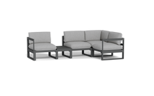 Load image into Gallery viewer, Mistral - Sectional - Pebble - Ellipse - Silver Shade
