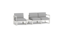 Load image into Gallery viewer, Mistral - Sofa - Sandstone - Ellipse - Silver Shade