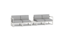 Load image into Gallery viewer, Mistral - Sofa - Sandstone - Ellipse - Silver Shade