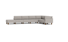 Load image into Gallery viewer, Luna - Sectional - Dream Grey - High Arms - Tall Legs