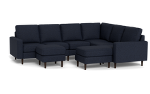 Load image into Gallery viewer, Altus - Sectional - Deep Sea - Square Arms