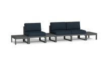 Load image into Gallery viewer, Mistral - Sofa - Pebble - Block - Cool Water
