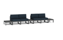 Load image into Gallery viewer, Mistral - Sofa - Pebble - Block - Cool Water