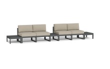 Load image into Gallery viewer, Mistral - Sofa - Pebble - Block - Sandcastle
