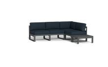 Load image into Gallery viewer, Mistral - Sectional - Pebble - Block - Cool Water