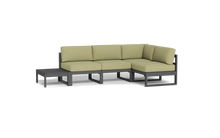Load image into Gallery viewer, Mistral - Sectional - Pebble - Block - Fern