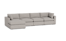 Load image into Gallery viewer, Ciello XL - Sofa - Dream Grey - Regular Arms