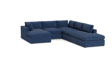 Load image into Gallery viewer, Ciello XL - Sectional - Night Sky - Regular Arms