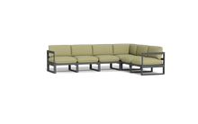 Load image into Gallery viewer, Mistral - Sectional - Pebble - Ellipse - Fern