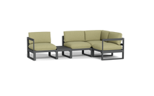 Load image into Gallery viewer, Mistral - Sectional - Pebble - Ellipse - Fern