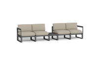 Load image into Gallery viewer, Mistral - Sofa - Pebble - Ellipse - Sandcastle