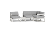 Load image into Gallery viewer, Mistral - Sectional - Sandstone - Ellipse - Silver Shade