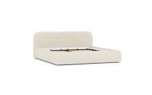 Load image into Gallery viewer, Ara Bed - King - Upholstered - Snowdrift - Non-storage