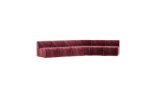 Load image into Gallery viewer, Cassini - Wedge Sectional - Bordeaux
