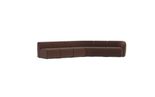 Load image into Gallery viewer, Cassini - Wedge Sectional - Chocolate