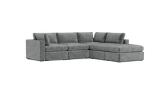 Load image into Gallery viewer, Ciello XL - Sectional - Basalt - Regular Arms