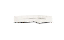 Load image into Gallery viewer, Luna - Sectional - Snowdrift - Low Arms - Low Legs