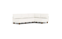 Load image into Gallery viewer, Luna - Sectional - Snowdrift - High Arms - Low Legs