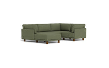 Load image into Gallery viewer, Luna - Sectional - Moss Green - High Arms - Low Legs