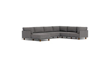 Load image into Gallery viewer, Luna - Sectional - Storm Grey - High Arms - Low Legs