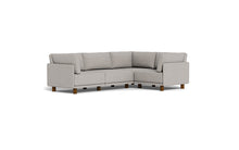 Load image into Gallery viewer, Luna - Sectional - Dream Grey - High Arms - Low Legs