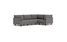 Load image into Gallery viewer, Luna - Sectional - Storm Grey - High Arms - Low Legs