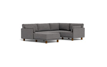 Load image into Gallery viewer, Luna - Sectional - Storm Grey - Low Arms - Low Legs