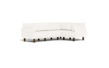 Load image into Gallery viewer, Luna - Sectional - Snowdrift - Low Arms - Tall Legs