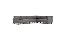 Load image into Gallery viewer, Luna - Sectional - Storm Grey - Low Arms - Tall Legs