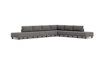Load image into Gallery viewer, Luna - Sectional - Storm Grey - High Arms - Low Legs