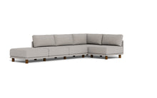 Load image into Gallery viewer, Luna - Sectional - Dream Grey - High Arms - Low Legs