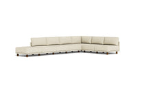 Load image into Gallery viewer, Luna - Sectional - Sunset Beige - High Arms - High Legs