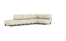 Load image into Gallery viewer, Luna - Sectional - Sunset Beige - High Arms - High Legs