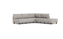 Load image into Gallery viewer, Luna - Sectional - Dream Grey - High Arms - Low Legs