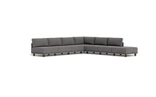 Load image into Gallery viewer, Luna - Sectional - Storm Grey - High Arms - Low Legs